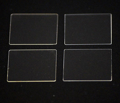 Placa de vidrio de cuarzo de alta transmitancia, tamaños personalizados, resistente a altas temperaturas, transparente 1