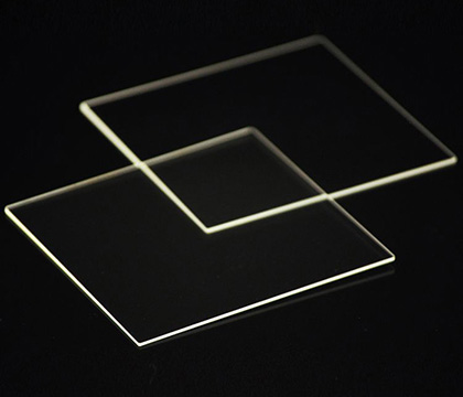 Placa de vidrio de cuarzo de alta transmitancia, tamaños personalizados, resistente a altas temperaturas, transparente 2