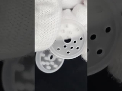 El vidrio de cuarzo que trabajaba a máquina fundido ranuró el CNC parte resistencia da alta temperatura