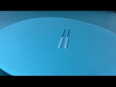 De la resistencia del cuarzo de la barra arena pulida de la alta precisión la mitad da alta temperatura de la media arruinó la muesca del CNC