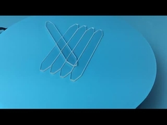 Venta caliente Placa de vidrio de cuarzo dopado con cerio, alta pureza, tamaño puede ser personalizado