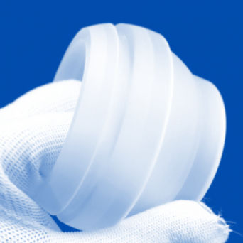 High Precision Frosted Fused Quartz Spherical Curved Parts