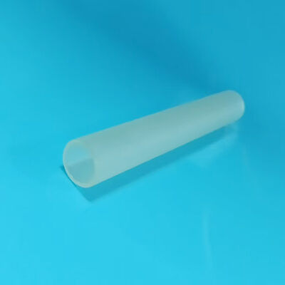 Samarium Doped 10% Fused Silica Tube High Purity Quartz Tube With 1mm Frosted Layer