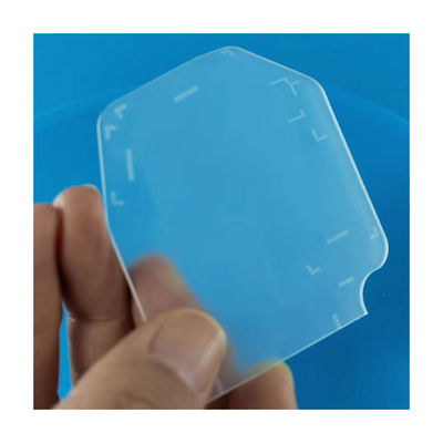 Placa de sílice fundida de cuarzo esmerilado, grabado, placa de vidrio de cuarzo OEM para plataforma óptica