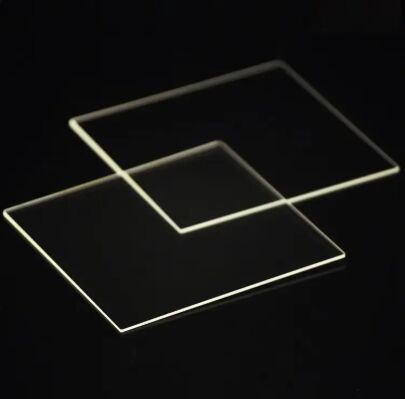 Ultraviolet Lamp Fused Quartz Glass Plate Sheet Heat Resistant Transparent