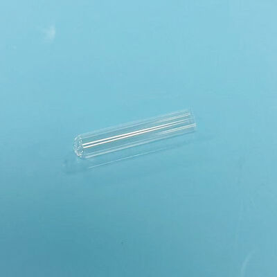 High Borosilicate Thin Walled Head Fused Quartz Tube 3.3 Borosilicate Low Thermal Shock High Transparency