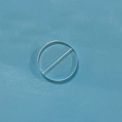 Fabricated Polishing High Purity Fused Quartz Wafers Customizable Custom Size
